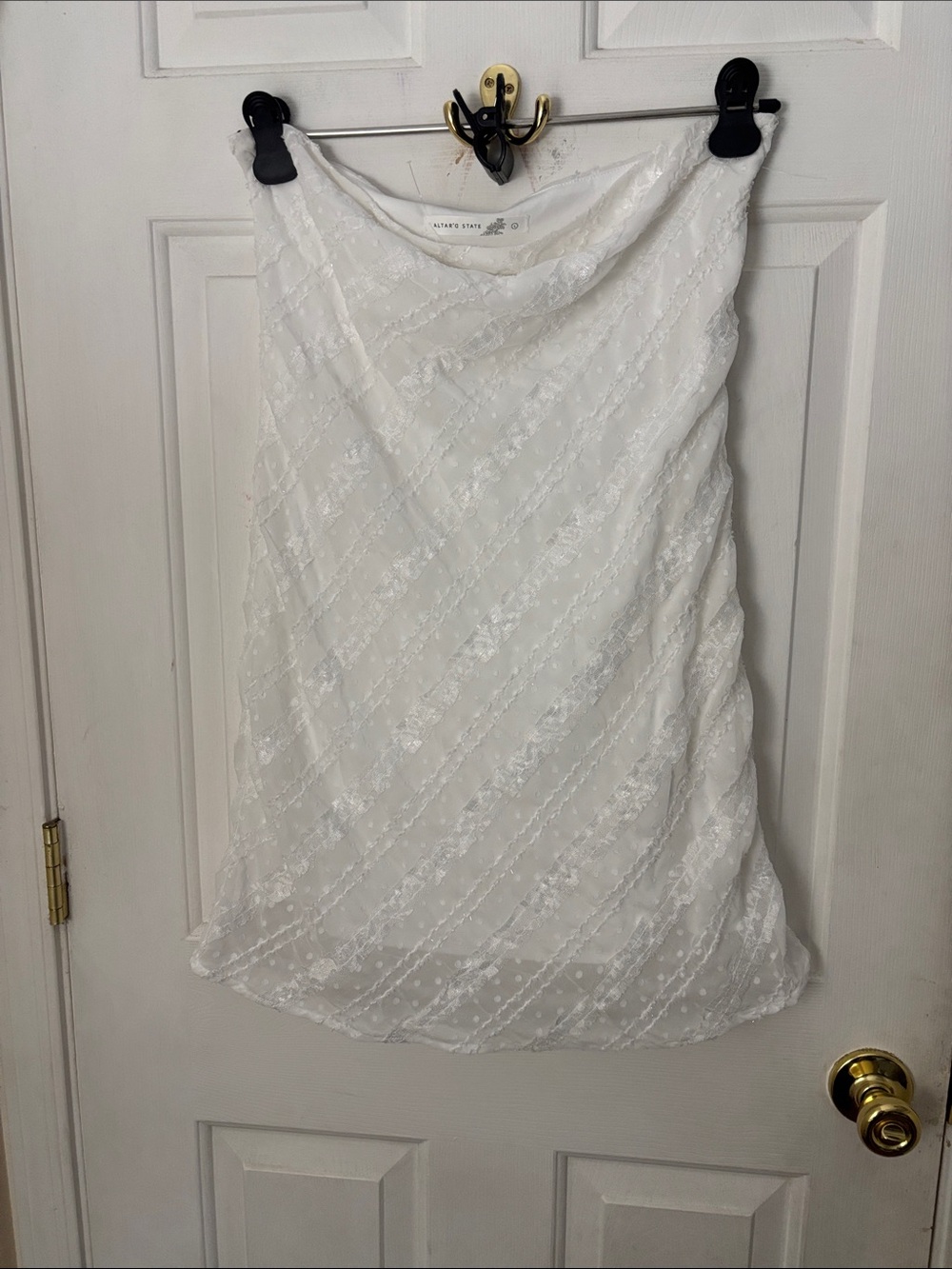 Altar'd State White Lace Mini Dress NWOT
